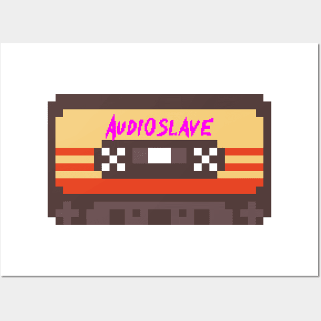 Audioslave 8bit cassette Wall Art by terilittleberids